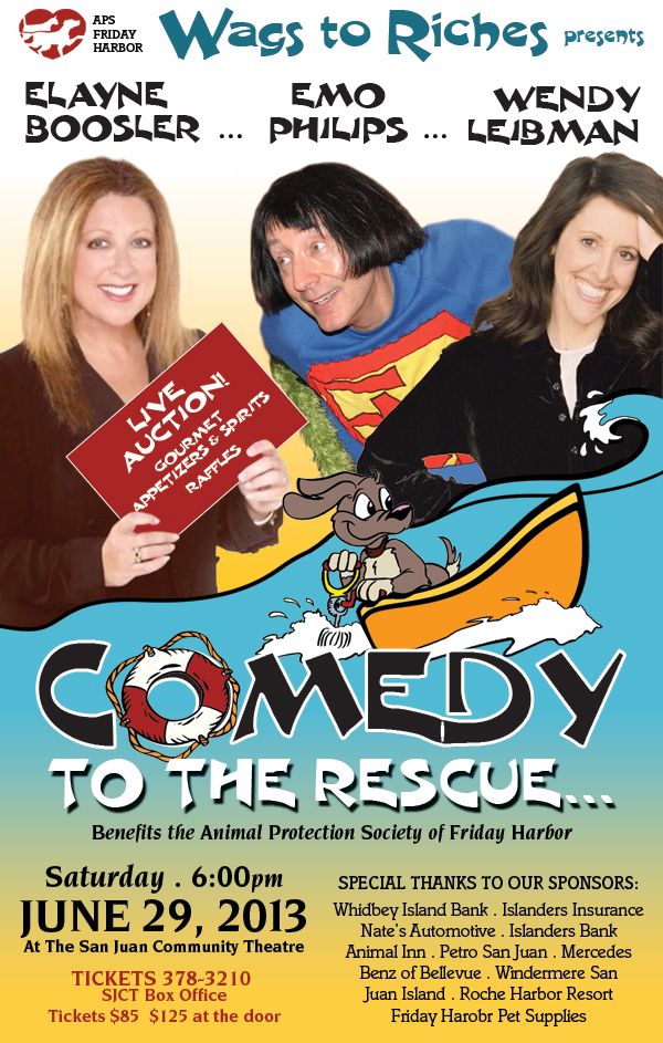 Comedy to the Rescue - Friday Harbor, WA